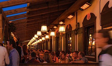 Spot 2800W Wind Protected Patio - In-Situ Image by Heatscope Heaters